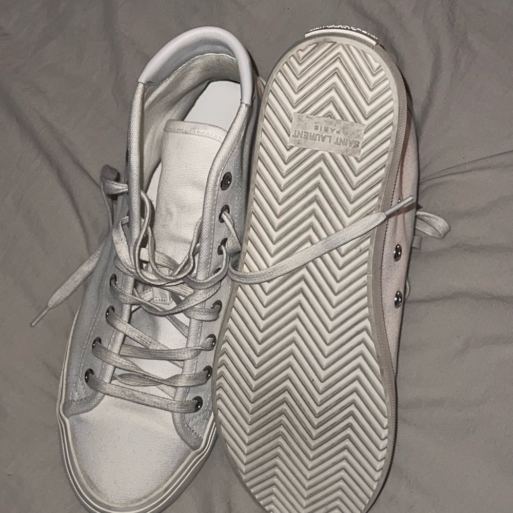 Malibu women’s high top saint laurent sneakers - Picture 3 of 8